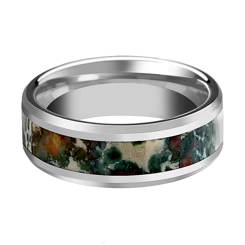CRETACEOUS Tungsten Carbide men's wedding band, image 2