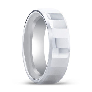 REFLECTOR Tungsten Carbide men's wedding band, image 1