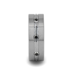 ROYALE Tungsten Carbide men's wedding band, image 2