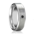 LYSANDRA Tungsten Carbide men's wedding band, image 1