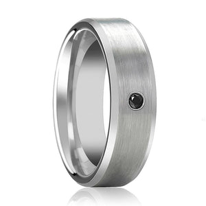 LYSANDRA Tungsten Carbide men's wedding band, image 1