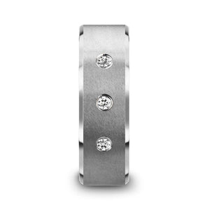 SAMUEL Tungsten Carbide men's wedding band, image 3