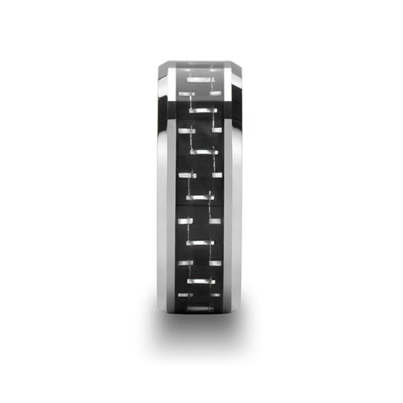 SAN Tungsten Carbide men's wedding band, image 2