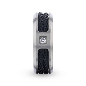 SECTOR Titanium men's wedding band, image 2