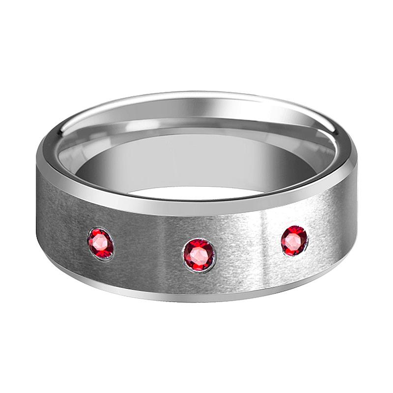 NEREUS Tungsten Carbide men's wedding band, image 2