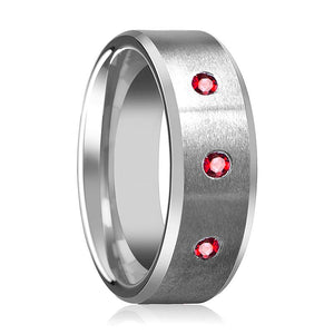 NEREUS Tungsten Carbide men's wedding band, image 1