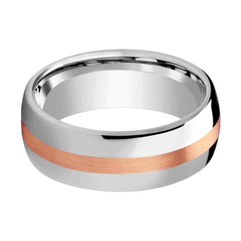 ALPHEUS Tungsten Carbide men's wedding band, image 2