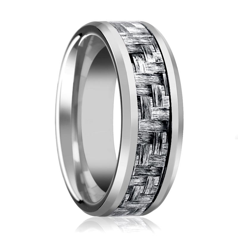Carbon Fiber Inlay Band & Rings | Aydins Jewelry: Style Meets Strength