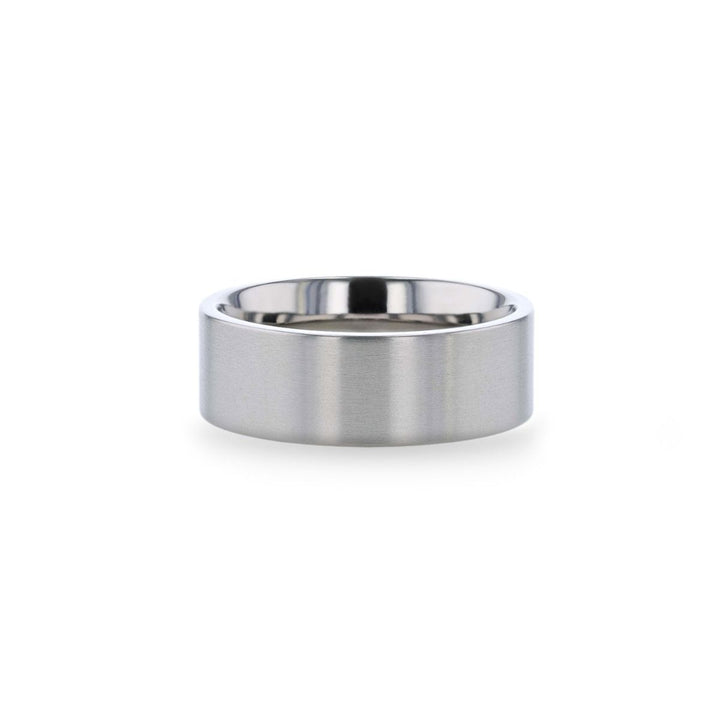 SOLAR | Titanium Ring Flat - Rings - Aydins Jewelry - 3