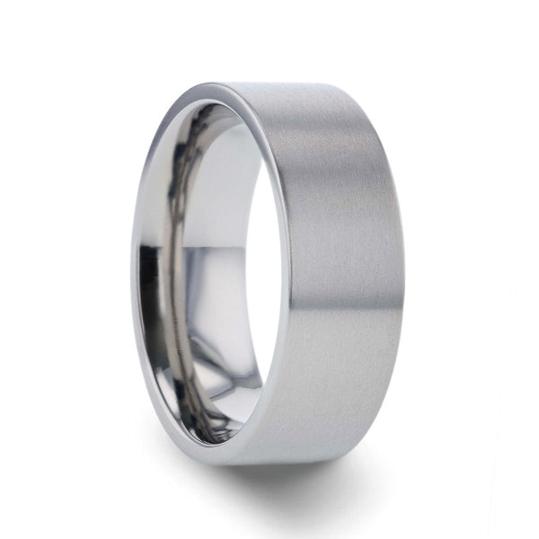SOLAR | Titanium Ring Flat - Rings - Aydins Jewelry - 1