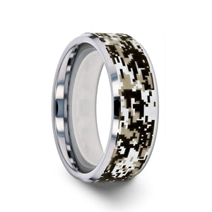 STEALTH Tungsten Carbide men's wedding band, image 1