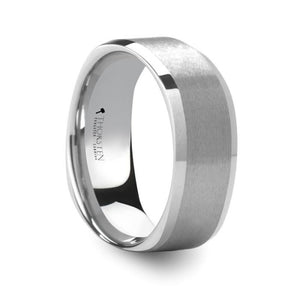STERLING Tungsten Carbide men's wedding band, image 1