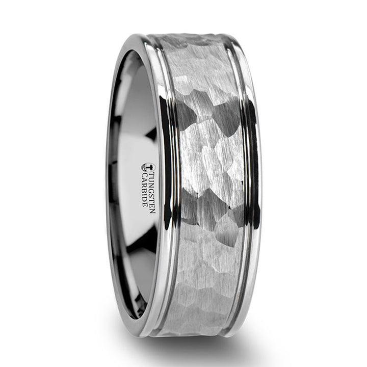 THORNTON | Tungsten Ring Hammered Finish - Rings - Aydins Jewelry - 3