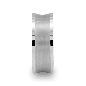 TREVICO Tungsten Carbide men's wedding band, image 2