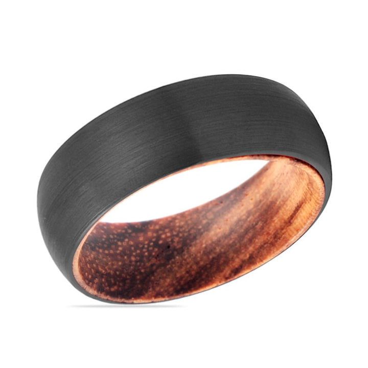 TRIFEX | Tungsten Ring Zebra Wood - Rings - Aydins Jewelry - 2