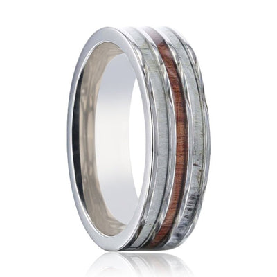 TRIPOLI Titanium men's wedding band, image 1