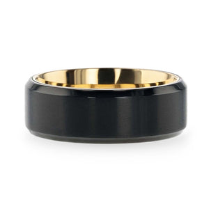 VELVET Gold men's wedding band, image 3