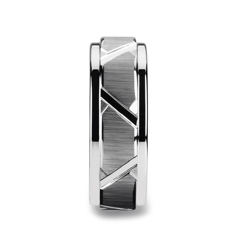 VESTIGE Tungsten Carbide men's wedding band, image 2