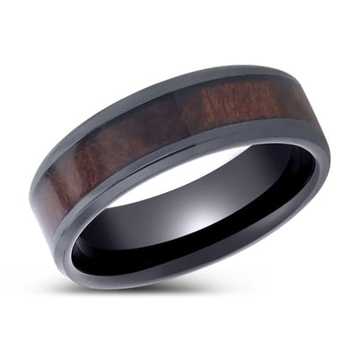 YOSEMITE Titanium men's wedding band, image 2
