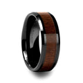 YUKON Black Ceramic men's wedding band, image 1